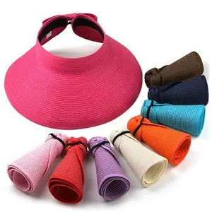 定制标志刺绣印花防紫外线夏季沙滩成人男女宽檐遮阳帽