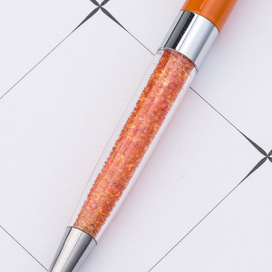 Elegante Bolígrafo de Cristal de Cuarzo de 1.0 mm para Chicas, Bolígrafo de Metal Personalizable con Logotipo de Diamante - Product Image 2