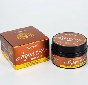 Masque capillaire à l'huile d'argan portable de petite taille 100 ml pour des cheveux soyeux - Product Image 1