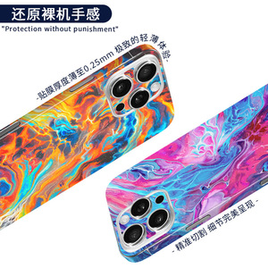 For Iphone 16 Pro Max Full Cover Back <b>Film</b> Cartoon Design TPU PC Material 360 Protection Mobile Phone Case - Product Image 3