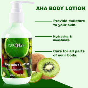Lotion corporelle hydratante en gros à l'<span class=keywords><strong>acide</strong></span> <span class=keywords><strong>glycolique</strong></span>, glycérine, <span class=keywords><strong>acide</strong></span> malique et hyaluronate de sodium pour une peau lisse et hydratée – Crème hydratante OEM - Product Image 4