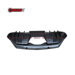 Diffuseur de pare-chocs arrière en fibre de carbone sèche de style OEM pour Lamborghini Aventador LP740 - Product Image 4