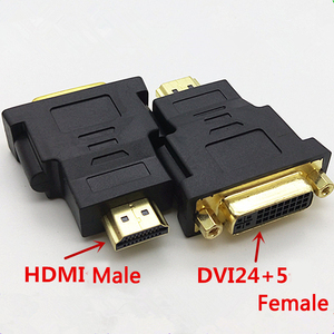 Adaptador HDMI <span class=keywords><strong>a</strong></span> DVI 24 + 1/24 + <span class=keywords><strong>5</strong></span> chapado en oro Convertidor adaptador DVI 24 + 1/24 + <span class=keywords><strong>5</strong></span> <span class=keywords><strong>a</strong></span> HDMI - Product Image 4