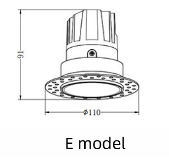 Modèle E - 12W