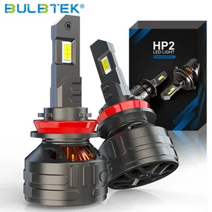 BULBTEK HP2 Auto Lampu Kit Mobil 300W 30000 Lumen LED Lampu Bohlam H1 H4 H7 H11 Otomotif LED Light Bulb Lampu Led