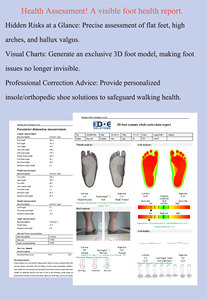 Équipement de numérisation 3D des pieds pour mesurer avec précision les pieds et déterminer le type de pied et les points de pression - Product Image 3