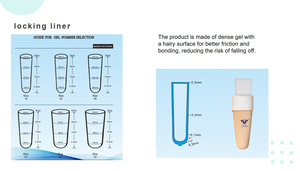 Penutup Kaki Palsu untuk Prostetik Kaki di Atas Lutut dengan Gel Pengunci Tanpa Lubang Pengunci 3mm/6mm - Product Image 3