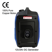 Tragbarer 12-Volt-DC-Generator LKW-Benzingenerator Kleiner Leiser Ultra-leiser Frequenzvariabler Generator DC-Generator 24V