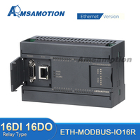 Módulo Ethernet MODBUS TCP de 24V Amsamotion para Programación de PLC y Controladores de Automatización Industrial