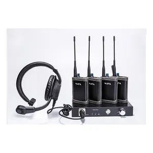 NAYA无线指南呼叫系统BS180无线全双工对讲系统基站支持切换器无线一对四