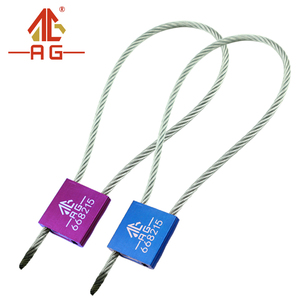 สายล็อคซีลนิรภัยแบบลวดอะลูมิเนียมเหล็ก AG C007 ขนาด 3.5 มม. 3.0 มม. - Product Image 4