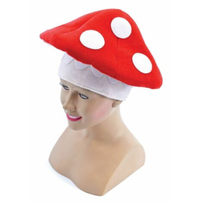 Cappello da fungo per adulti cappello Mario Fancy Dress Costume fiaba natura cappello - Product Image 1