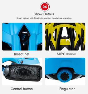<span class=keywords><strong>Casco</strong></span> de Bicicleta Inteligente para Montaña <span class=keywords><strong>MTB</strong></span>, Modelo Asp013 MIPS Azul para Adultos, <span class=keywords><strong>Casco</strong></span> de Ciclismo Novedoso con Función Bluetooth - Product Image 6