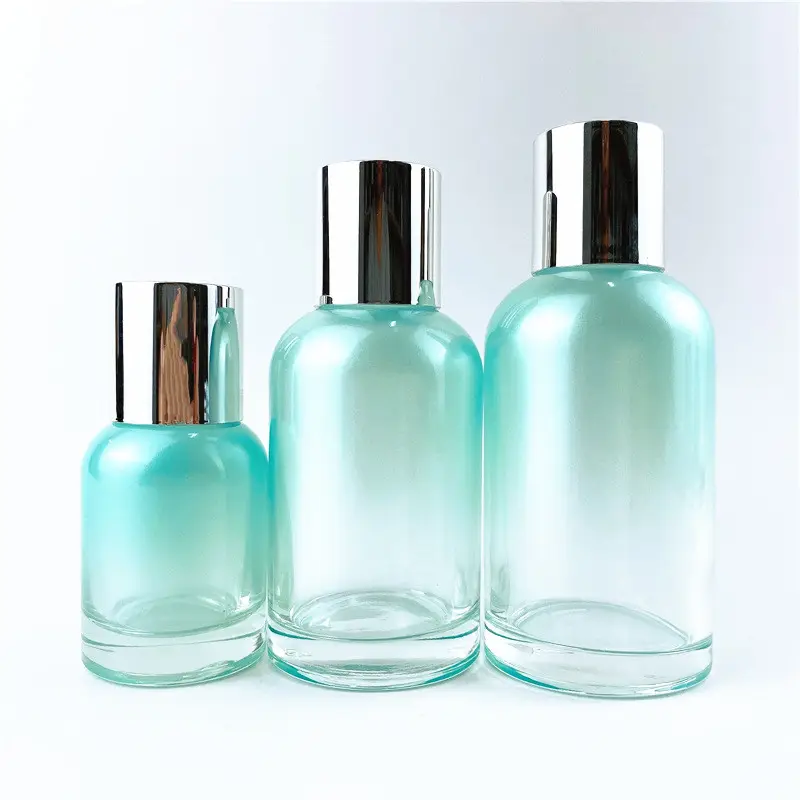 Botol Parfum semprot, botol Parfum semprot mewah kosong untuk serum kosmetik botol kaca