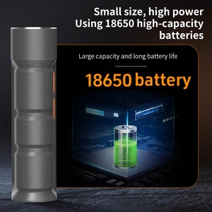 Linterna táctica con bolígrafo LED recargable, llavero de bolsillo EDC de aluminio, luz de trabajo para acampar de emergencia al aire libre, linternas con bolígrafo - Product Image 5