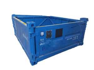 DNV 10ft 3m <span class=keywords><strong>offshore</strong></span> <span class=keywords><strong>container</strong></span> <span class=keywords><strong>offshore</strong></span> Giỏ 1m chiều cao <span class=keywords><strong>container</strong></span> mở đầu mà không cần nắp dnv phê duyệt <span class=keywords><strong>Side</strong></span> Door Swing P-1205 - Product Image 2