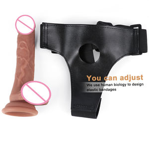 Горячая распродажа: реалистичный дилдо для лесбиянок, искусственный пенис, носимые секс-игрушки, искусственный член, игрушки для взрослых. - Product Image 4