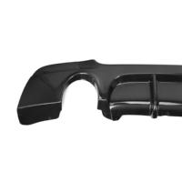 Pièces de voiture en fibre de carbone humide, style MT, diffuseur arrière, lèvre de pare-chocs arrière pour BMW Série 3 deux portes E92 E93 2010-2013