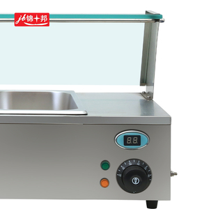 Bain-marie électrique de comptoir en acier inoxydable pour la restauration, les hôtels et les cuisines commerciales, fabriqué en usine OEM - Product Image 4