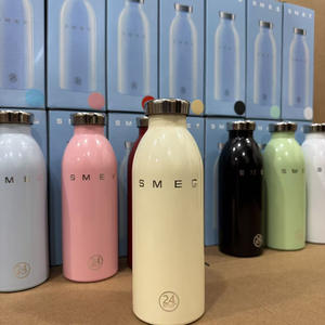 Colorful Matte Finish Insulated Stainless Steel <b>Bottle</b> with Leak-Proof Lid <b>BPA</b> <b>Free</b> Large Capacity for Outdoor Fitness Daily Use - Product Image 4