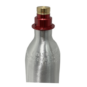 Certificat EN ISO7866 TPED, cylindre de CO2 haute pression en aluminium <span class=keywords><strong>Sodastream</strong></span> 0,6L, <span class=keywords><strong>bouteille</strong></span> de CO2 pour boissons gazeuses - Product Image 5
