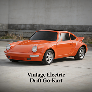 Go Kart Eléctrico Retro con Eje de Transmisión, Directo de Fábrica, Motor de Alto Rendimiento de 2500W, 80KM/H, 100KM de Autonomía, Freno de Disco para Adultos - Product Image 1