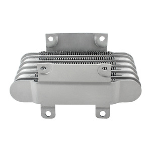 ชุดระบายความร้อนน้ำมันเครื่องมอเตอร์ไซค์ ซูชิง 6 ชั้น อลูมิเนียมอัลลอยด์สีเงิน รุ่น OC148 - Product Image 2