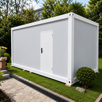 Maison conteneur modulaire de luxe de 40 pieds de haute qualité avec assemblage facile pour bureau à domicile et espace de vie