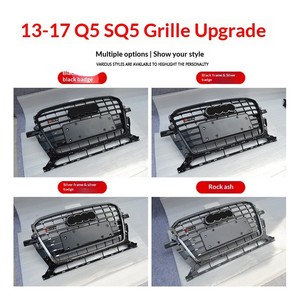 Applicable aux modèles Q5 modifiés SQ5 China Net 2013 2014 2015 2016 <span class=keywords><strong>AudiQ5</strong></span>, ventilation du pare-chocs - Product Image 5