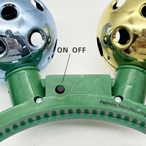 Carnival Party Glowing <strong>Disco</strong> Hole <strong>Ball</strong> <strong>Headband</strong> 4Led Light Colorful Bow Design with Bag Packed Christmas and Easter Party Props - Product Image 2