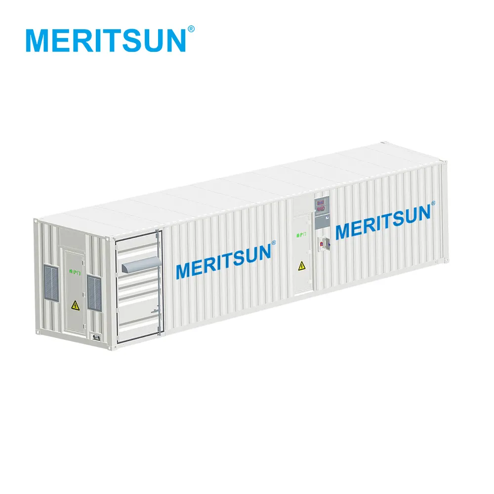 Meritsun 500KW 1MWH Off Grid Solar Power System LiFePO4 Lithium Battery Energy storage Solutions energy storage system container