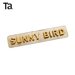 TANAI-Accesorios de bolso con insignia de nuevo diseño, <span class=keywords><strong>metal</strong></span> de alta resistencia a la corrosión, letras separadas, accesorios de logotipo para bolso - Product Image 6