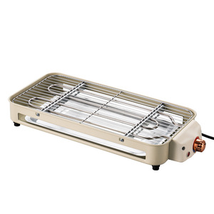 <b>Electric</b> Grill <b>Pan</b> 1201W-1500W Non-Stick PTFE Indoor Barbecue Meat Cooking Flat Griddle For Home Use - Product Image 2