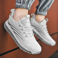 Chaussures personnalisées de haute qualité, design tendance, chaussures de sport respirantes pour la marche en plein air, baskets tendance pour hommes, baskets neuves