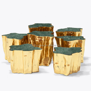 Sofá de Cuero con Base de Latón de Lujo Italiano, Diseño de Uvas, Muebles Personalizados para Sala de Estar, Sofá de Alta Gama para Villa - Product Image 6