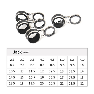 Новый дизайн, прочный кольцо-направляющий из нержавеющей стали для удилищ, для ловли карпа, сома, трески, сардины, для техник ловли на поплавок и нахлыстом под ледом - Product Image 4