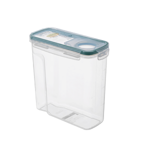 2.5L BPA Free Dispenser Keepers Plastic Airtight Cereal Grain Bean Rice Storage Container Box