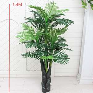 人工グリーン装飾ツリー120CM ~ 210CM cmシミュレーションハワイヤシの木人工植物 - Product Image 4