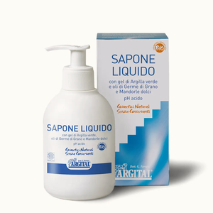 Savon liquide hydratant pH Acido Argital 250 ml avec gel d'argile verte et huile de germe de blé pour le corps - Product Image 1