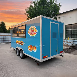 Camión Cafetería 2025, Carrito de Barbacoa, Remolque de Cocina Móvil, Remolques de Comida para Hot Dogs y Barbacoa - Product Image 3