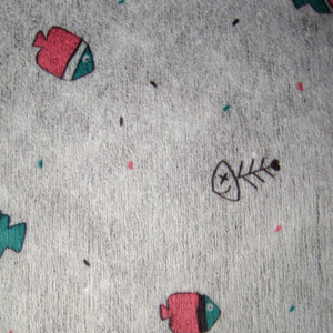 Non-tissé imprimé dessin animé en polypropylène (PP) pour masques faciaux pour enfants – Matière première non-tissée imprimée - Product Image 3