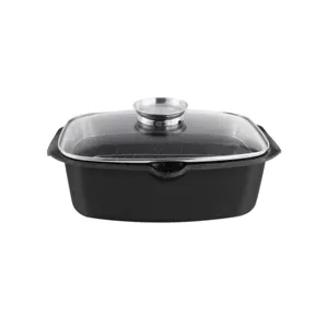 Verbazingwekkende Aluminium Braadpan Soeppan Vis Pot Non-Stick Kookgerei Set In Voorraad