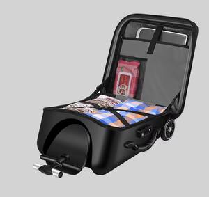 Bagages de voyage pour enfants Custom Kid Spinner Carry on Ride on Children Kids Rideable Scooter Travel Trolley <span class=keywords><strong>Cart</strong></span> valises Bagages - Product Image 4