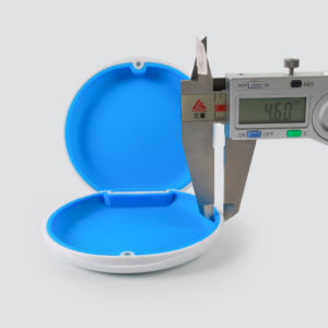 กล่องใส่รีเทนเนอร์จัดฟันคุณภาพสูง บริการ OEM กล่องใส่ฟันปลอมบางส่วน - Product Image 2