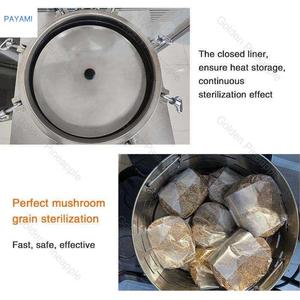 Autoclave vertical 35L 50L 100L pour la stérilisation des aliments en conserve et la transformation des <span class=keywords><strong>champignons</strong></span>, idéal pour les applications industrielles de retortage - Product Image 5