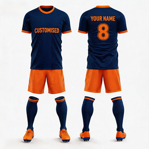 Camisetas Personalizadas para la Copa <span class=keywords><strong>Mundial</strong></span> de Fútbol 2026, 100% Poliéster para Aficionados de Inglaterra con Nombre y Números - Product Image 1