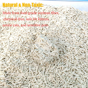 Lettiera per Gatti BENJIE in Tofu di Soia, Ecologica, Biodegradabile, a Bassa Polvere, Agglomerante, di Alta Qualità, in Confezione da 5kg - Product Image 2