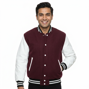 Wholesale High Quality Custom <b>Baseball</b> Varsity <b>Jacket</b> <b>for</b> <b>Men</b> Winter Chenille Embroidery CollegeBaseballjacket <b>for</b> <b>men</b> - Product Image 1