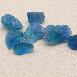 Piedra Natural de Cuarzo Fluorita Azul en Bruto al por Mayor para Decoración del Hogar - Product Image 6