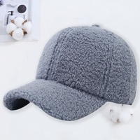 Gorra de Béisbol Unisex de PVC para Otoño/Invierno, Personalizada, Estilo Coreano, Cálida, para Parejas, Estiliza el Rostro, Ajustable